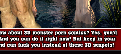 porn 3D monsters