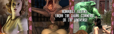 Horrible humanoids from the dark corners of the universe