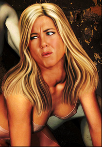 Jennifer Aniston evil creature fuck