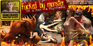 Fucked by evil creature 3d video